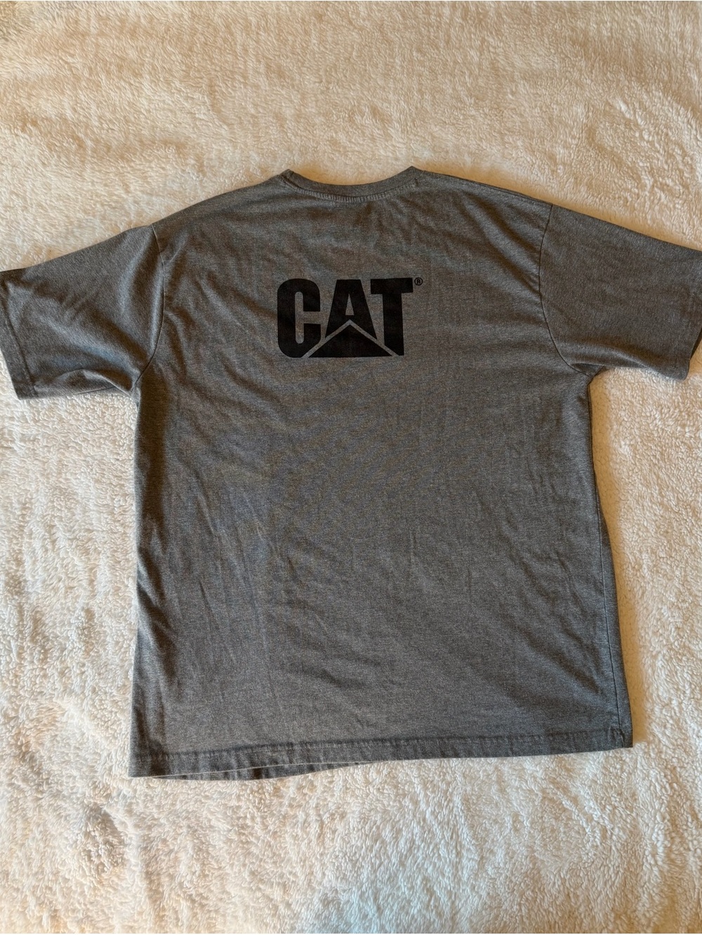 CAT Logo- Men’s T-Shirt Grey